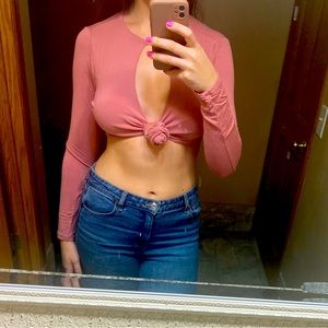 Fun and Flirty Cut Out Top